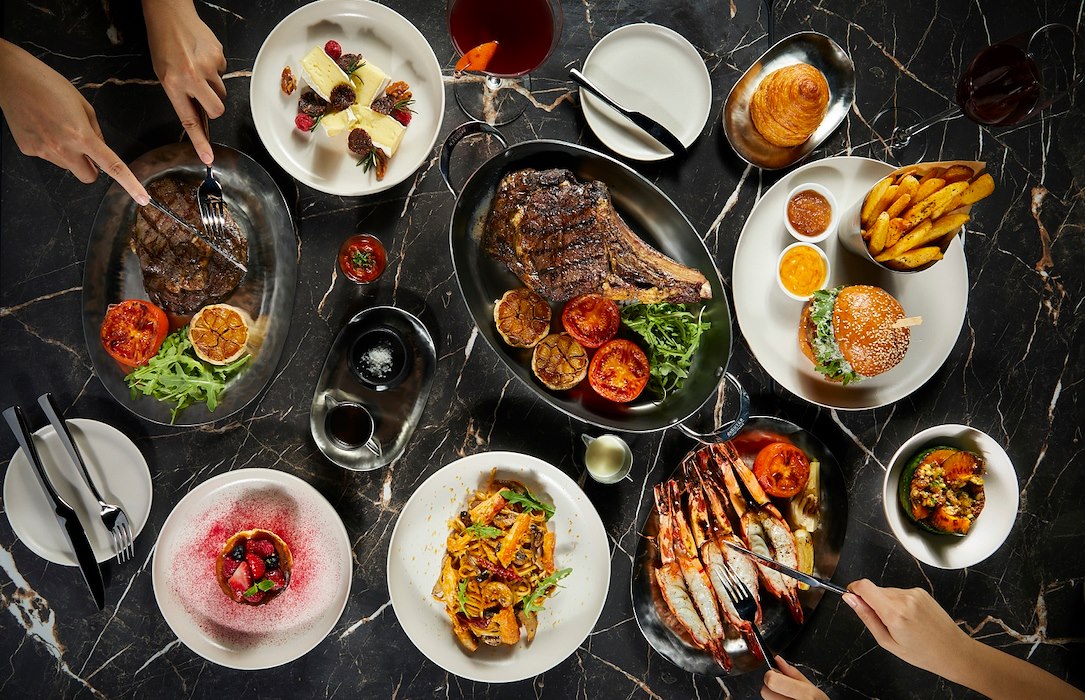 A sparkling steakhouse at the Chao Phraya River The Crystal Grill House